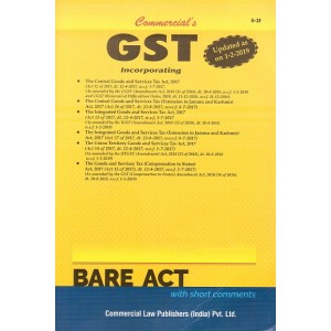 Commercial's GST Bare Act 2019